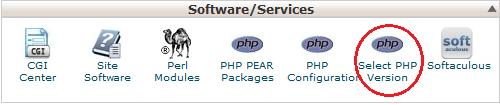 Select PHP Version.PNG