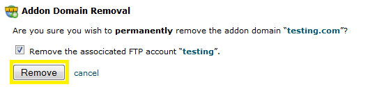 Remove Addon Domain2.PNG